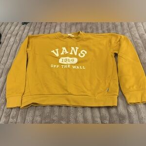 Vans  Mustard Crewneck Sweater